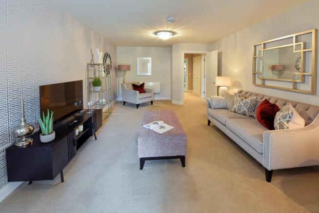 Show home living room